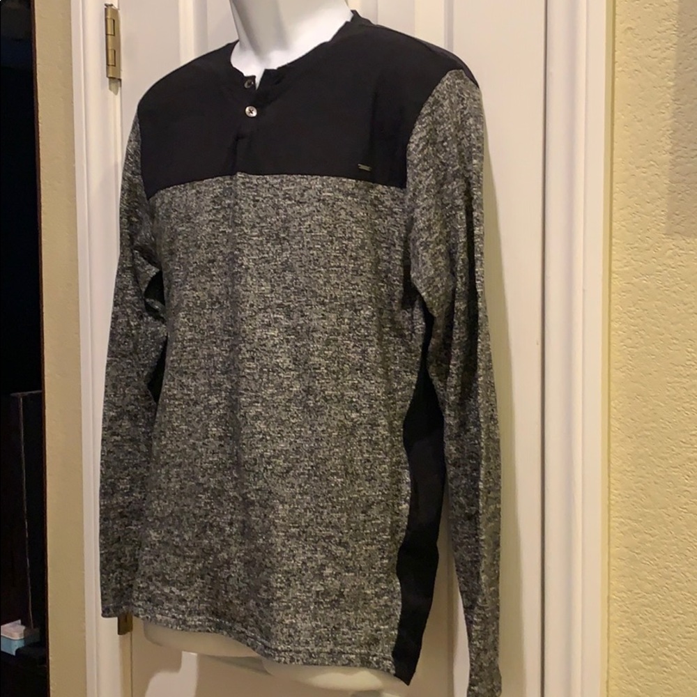 Guess Long sleeves muscle shirt men size large